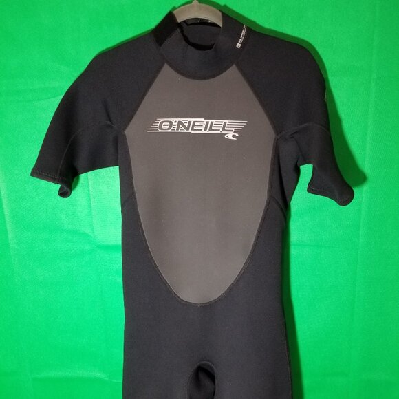 O'NEILL Reactor Wetsuit US Medium Back Zip Spring Wetsuit Neoprene Shorty - Picture 1 of 12
